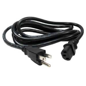 Standard 120 volt 6 foot power cord